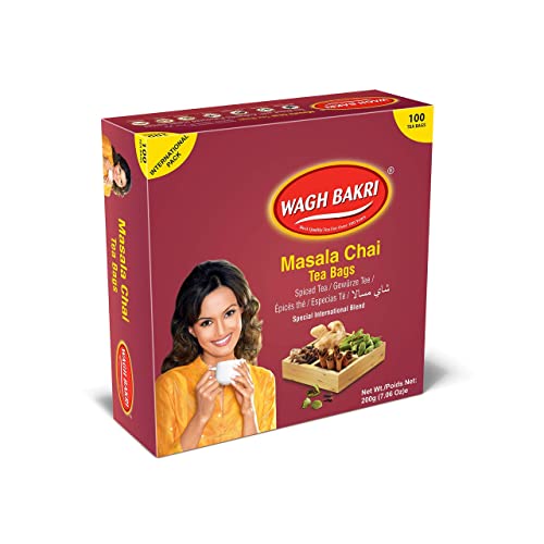 Waghbakri Masala Tea Bags 200g