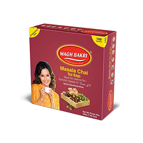 Waghbakri Masala Tea Bags 200g