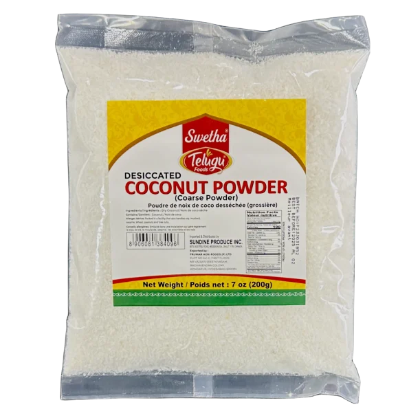 Swetha Telugu Foods Dessicated Coconut Powder 200g