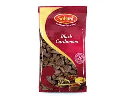 Schani Black Cardamom (Elaichi) Whole 50g