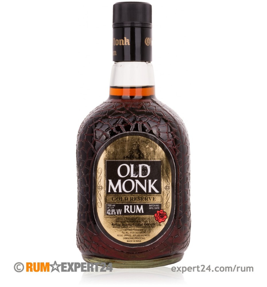 Old Monk Gold Reserve Rum 12j. 42,8% Vol,0.75L