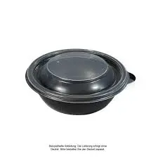 DRESSING SCHALE RUND 250ml MIT DECKEL (250pcs)