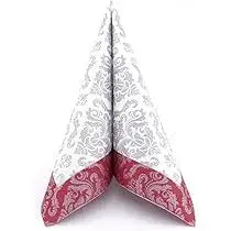 SERV. ZT. WEIS 33X33CM 1LG 1/4 (4500pcs)