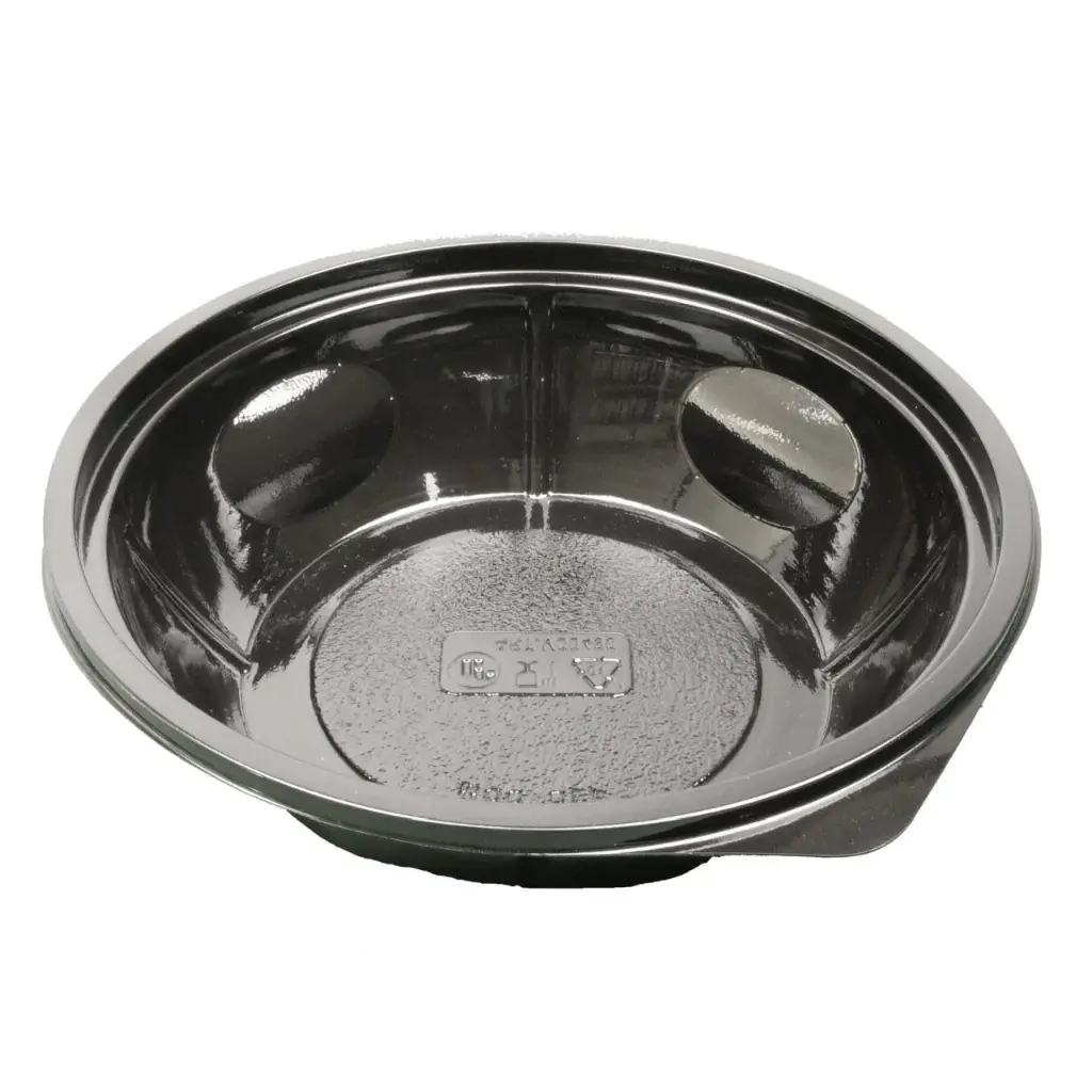  SalatSchale-Schawrz -Rund V00504(150pcs)