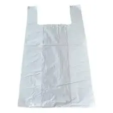 Hemdchentragetaschen Weiß Jumbo 30+20x60cm(1000pcs)