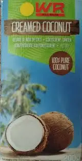 Will Raisa Creamed Coconut 200g