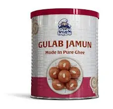 [180064] Happy Halwai Sweet Gulab Jamun Tin 1kg