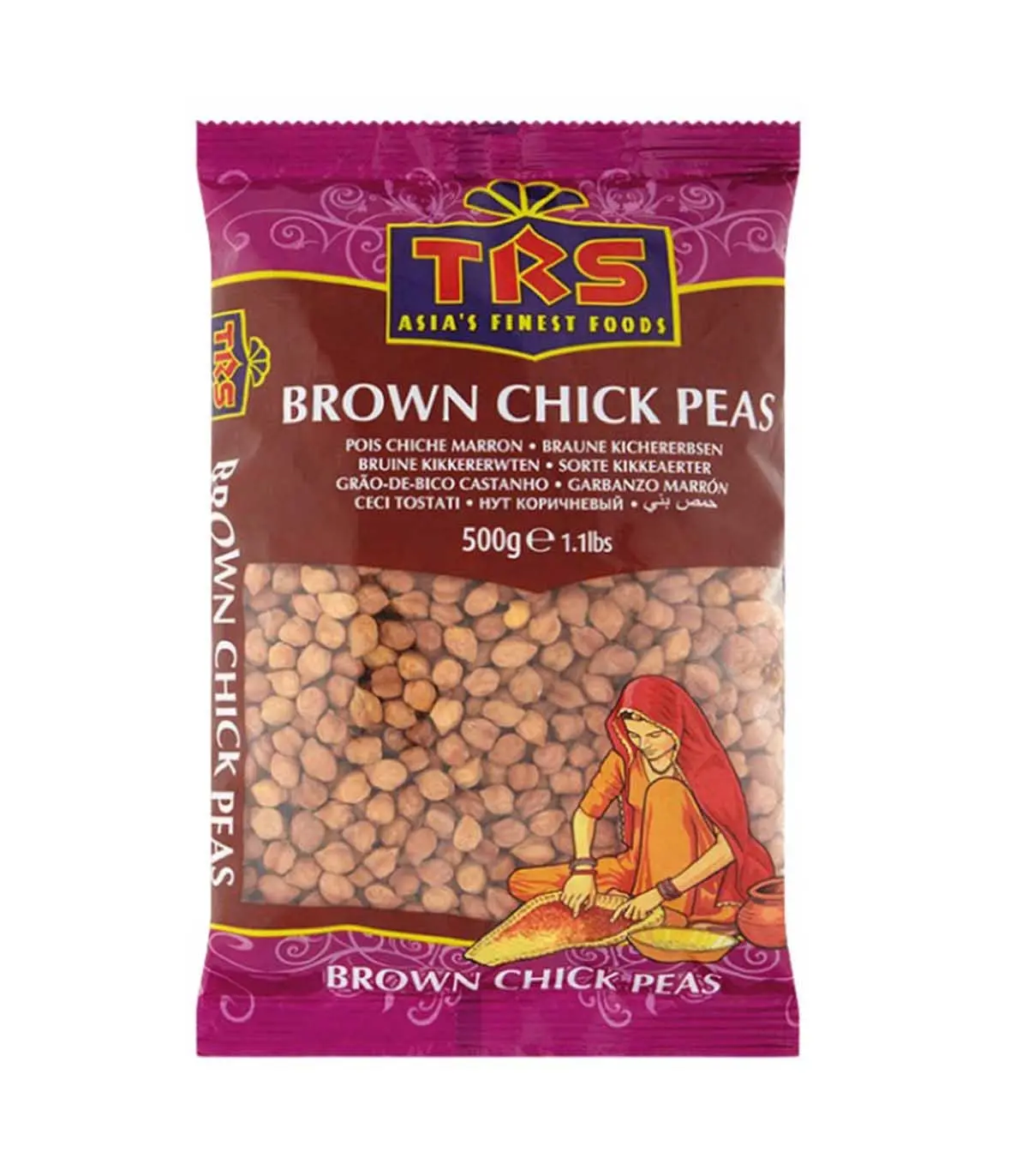TRS Brown Chickpeas/Kala Chana 500g