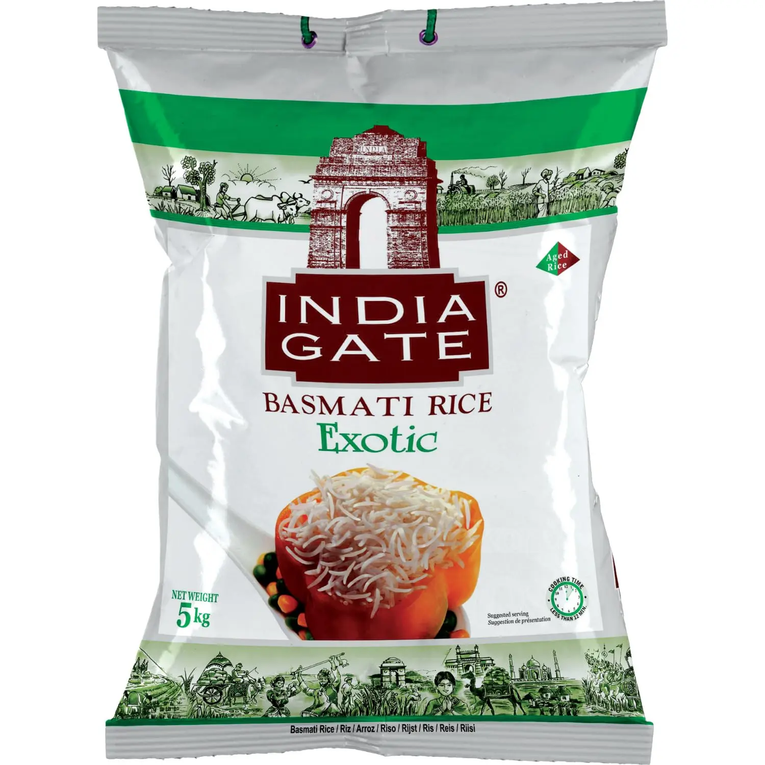 India Gate Exotic Basmati Rice 5kg