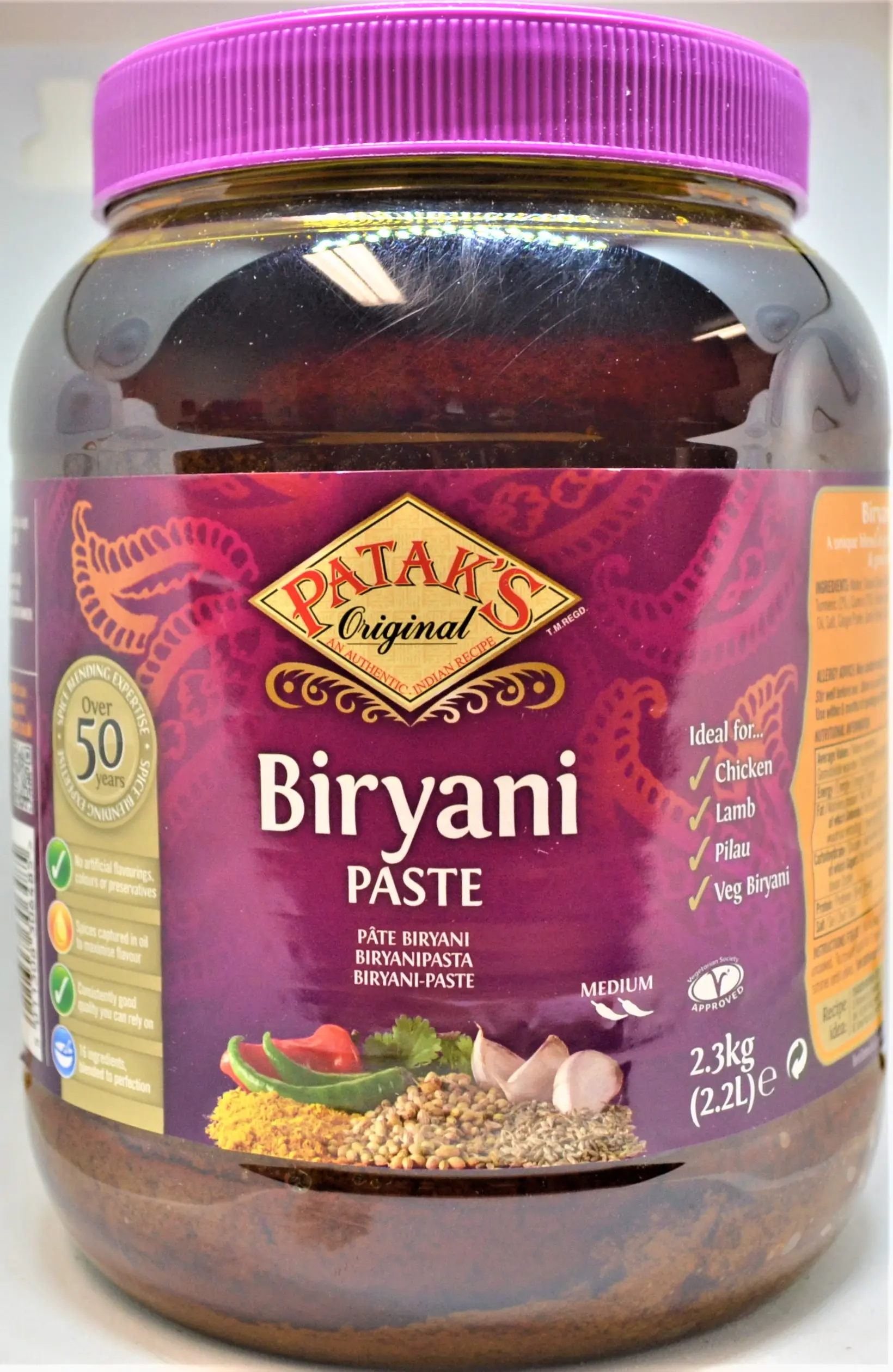 Patak's Biryani Paste 2.3Kg