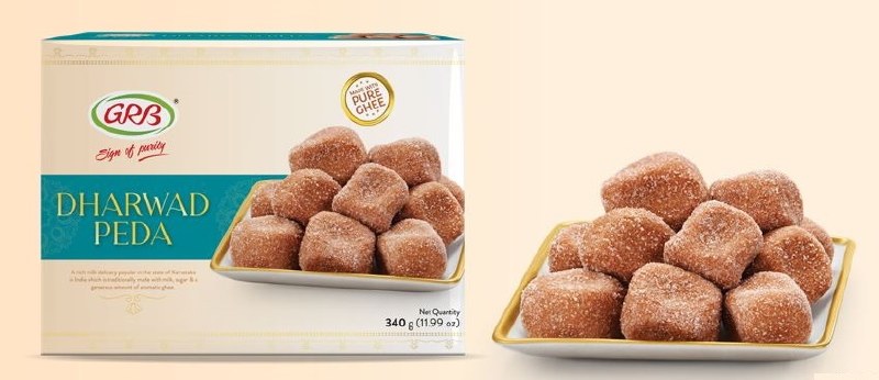 GRB Dharwad Peda Frozen 340g