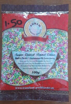Annam Sugar Coated Fennel Colour 100g