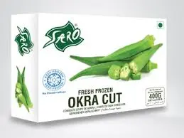 SARO Okra Cut Frozen 400g