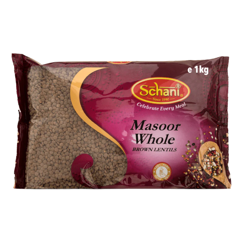 Schani Brown Lentils (Masoor Whole) 1kg