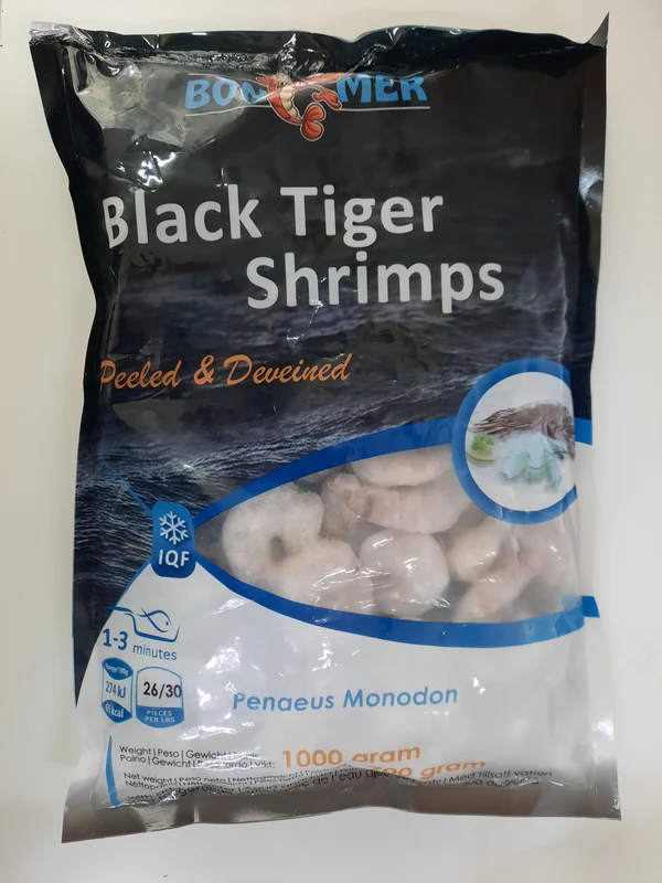 BonMer Black Tiger Shrimps 16/20 - PD 700g