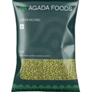 Agada Foods Green Moong Dal 1Kg