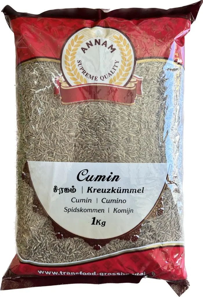 Annam Whole Jeera/Cumin Seeds 1Kg