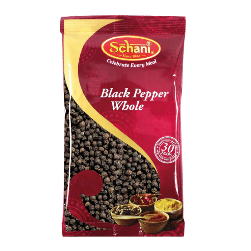 Schani Whole Black Pepper 1kg