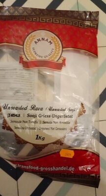 Annam Unroasted Rava 1Kg