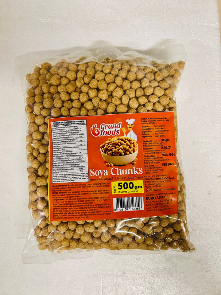 Grand Foods Soya Chunks 500g