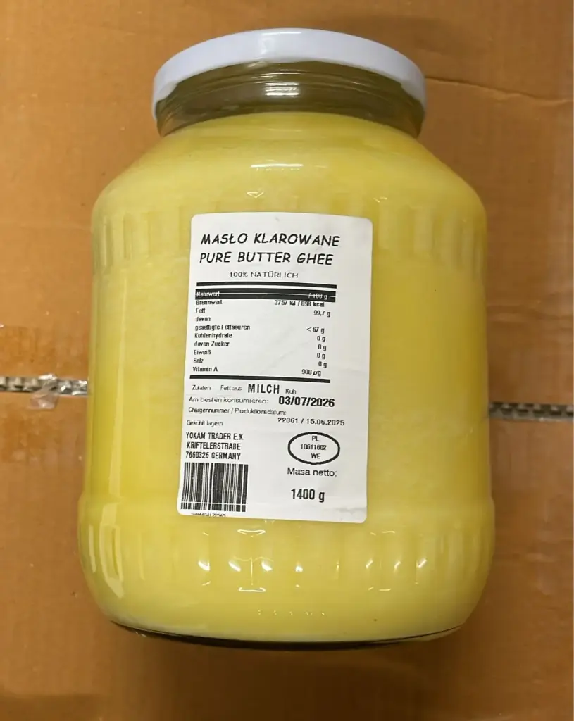 Masto Klarowane Pure Butter Ghee 1.4Kg