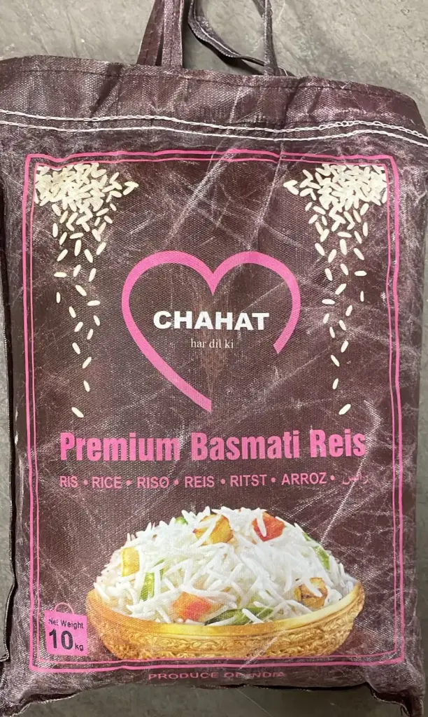 Chahat Premium Basmati Rice 10 Kg