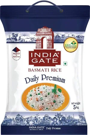India Gate Extra Long Basmati Rice Premium 5.5 Kg