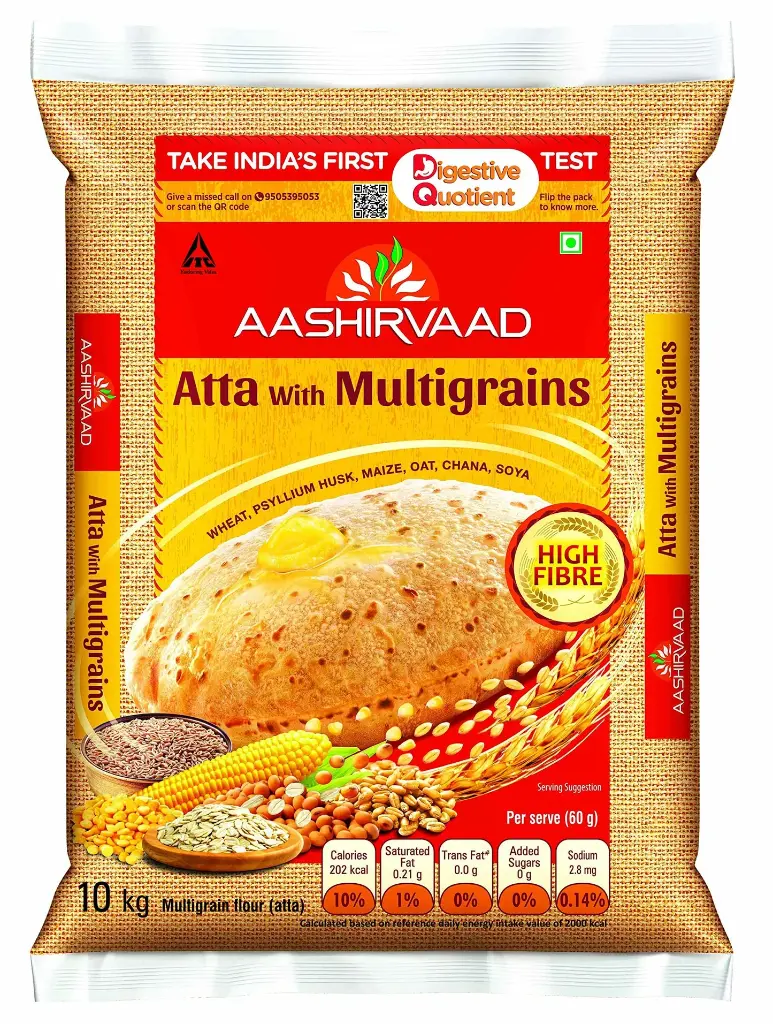 Aashirvad Atta with Multigrains 10kg