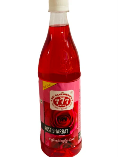 777 Rose Sharbat 750ml