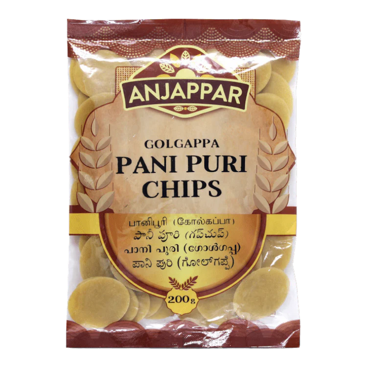 Anjappar Pani Puri Chips (Gol Gappa) 200g