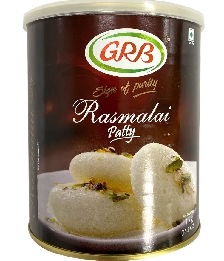GRB Canned Rasmalai 500g