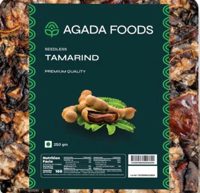 Agada Foods Tamarind 250g