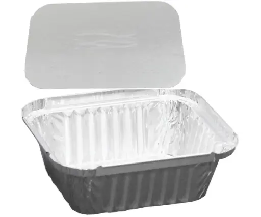 [380142] ALU SCHALE R28L MIT DECKEL (1000 pcs)