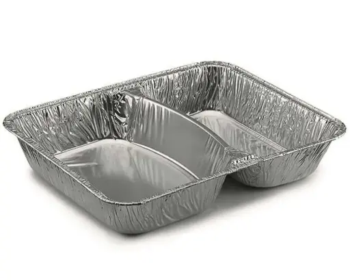 [380010] ALU SCHALE R80L 2GETEILT MIT DECKEL (800pcs)