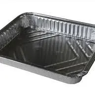 [380012] MENÜSCHALE UNGETEILT FLACH, 879G MIT ALU DECKEL (1000pcs)