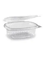 [380045] SALAT KLAPPBOX OVAL 500ML RPET B03 (400pcs)