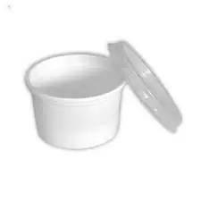 [380057] DRESSING SCHALE RUND 30ml MIT DECKEL (500pcs)