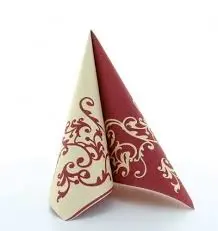 [380100] ORNAMENT SERVIETTE 3 - LAGIG BORDEAUX (600pcs)