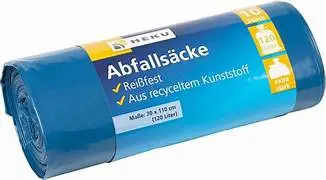 [380111] "MÜLLBEUTEL 70X110CM 120L Extra Stark – Typ 100" (150pcs)