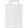 [380138]  Papiertragentaschen-Weiss-32w + 22g x 27h cm(250pcs)