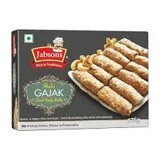[190046] Jabsons Gajak Gud Kaju Rolls 175g