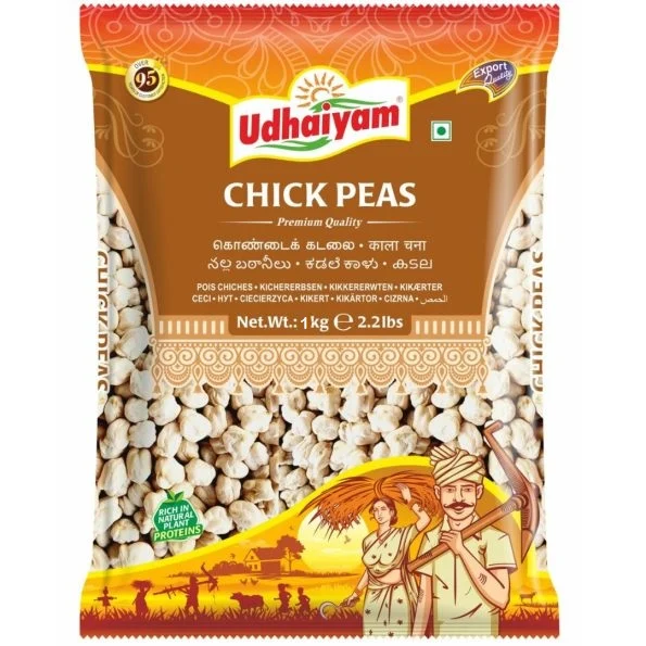 [130015] Udhaiyam White Chickpeas 1Kg