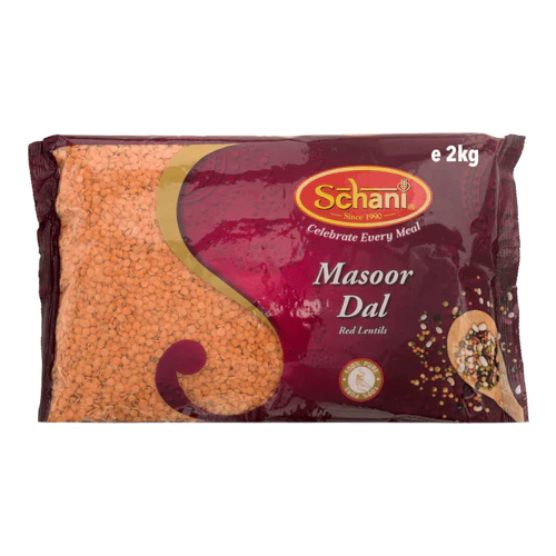 [130045] Schani Red Lentils (Masoor Dal) 2kg