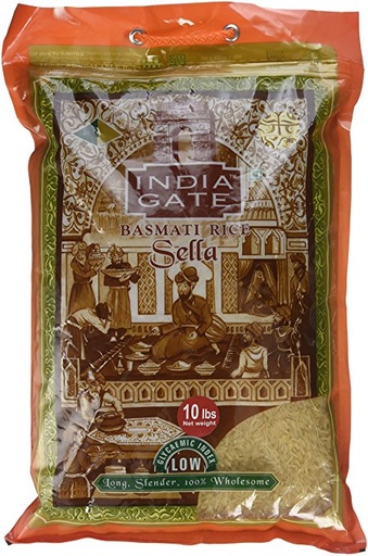 [140004] India Gate Golden Sella Rice 5kg