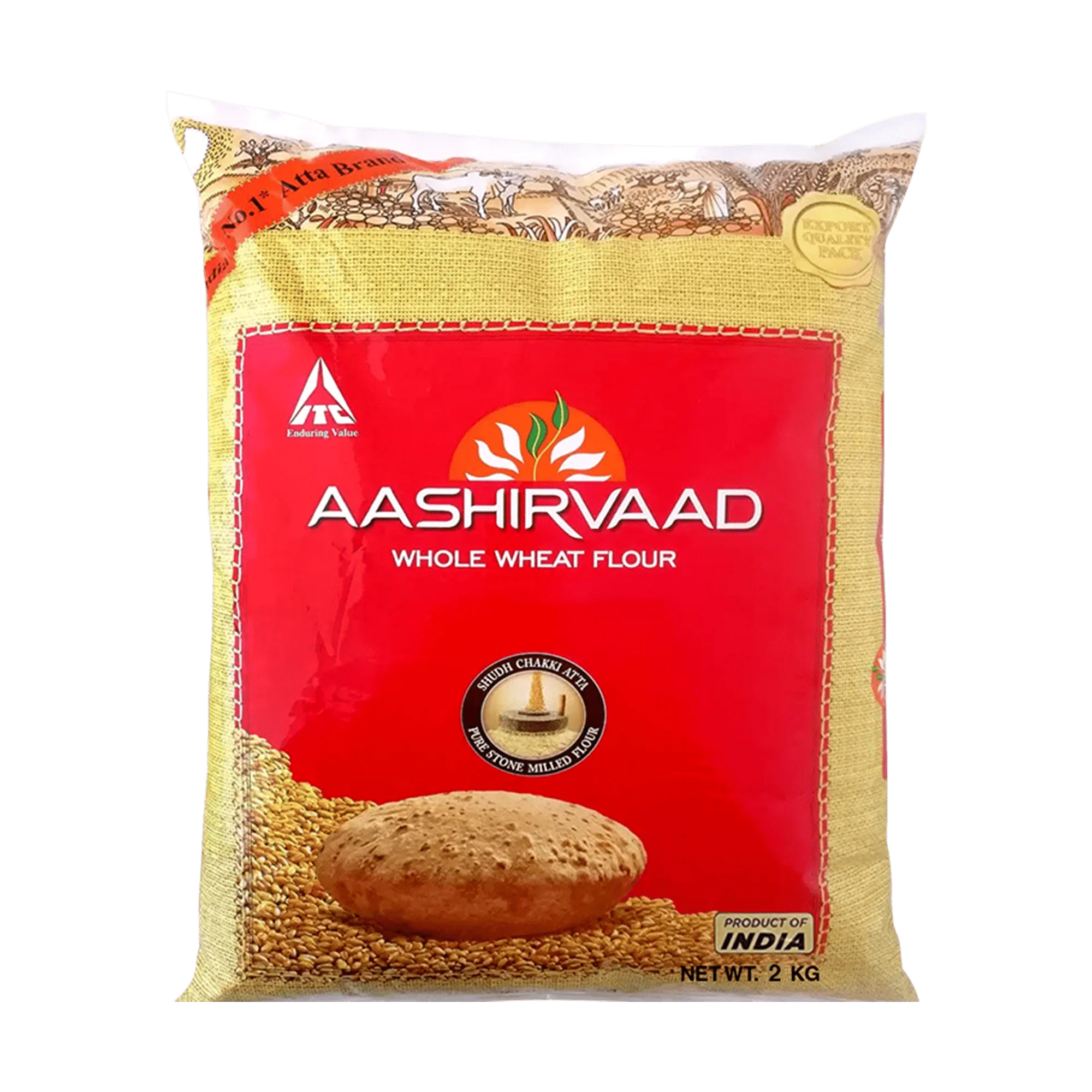 [150018] Aashirvad Wholewheat Atta 2kg