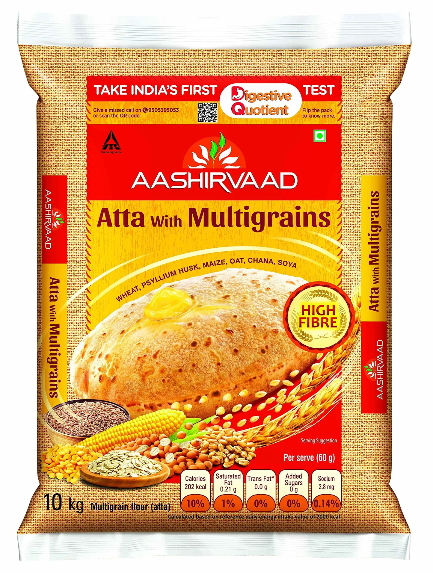 [150019] Aashirvad Atta with Multigrains 10kg