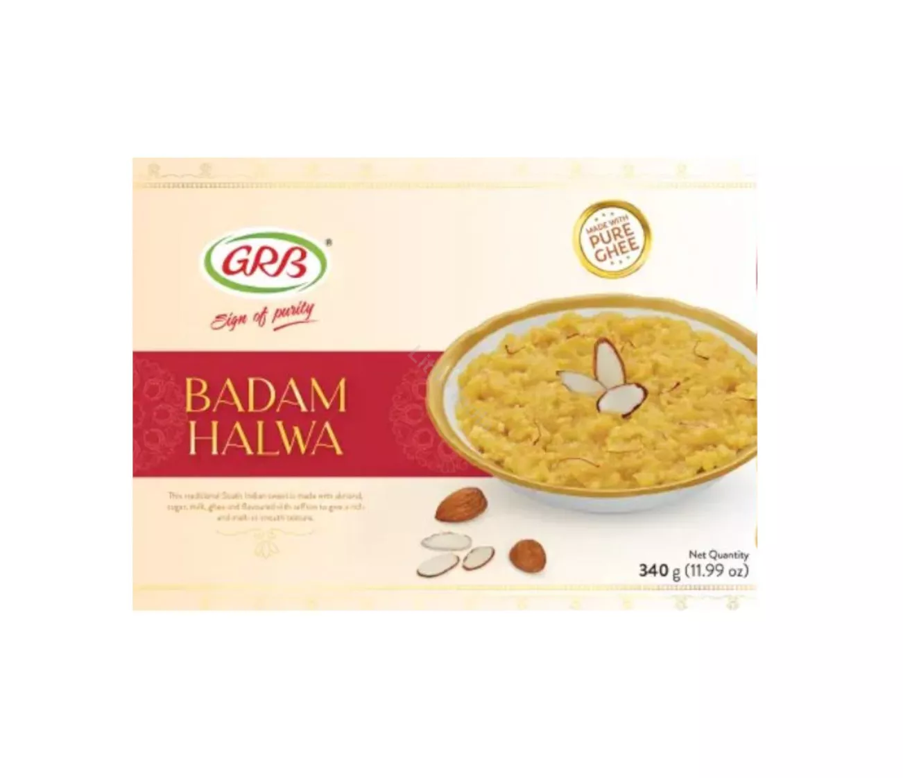 [180001] GRB Badam Halwa Frozen 340g