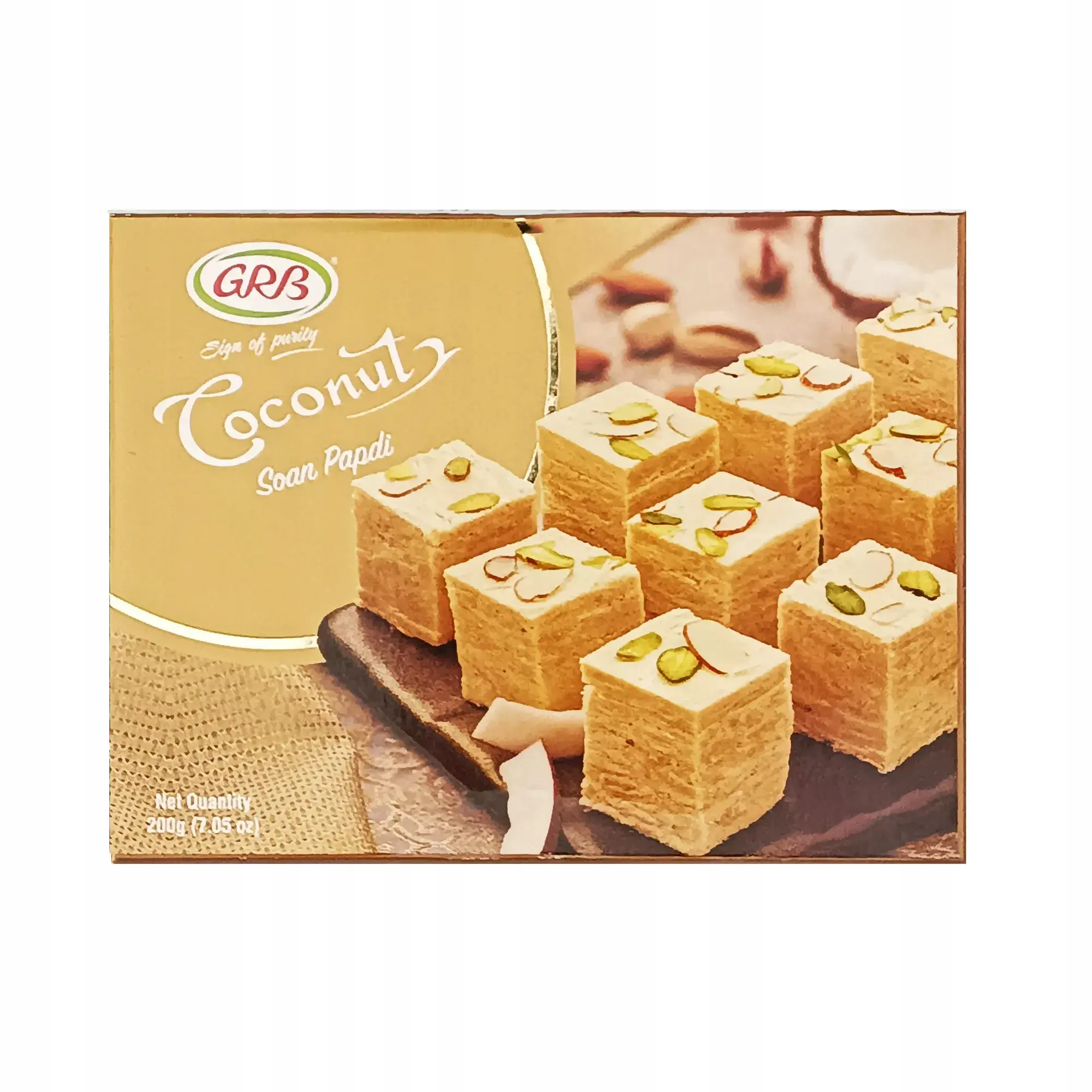 [180003] GRB Coconut Soan Papdi 200g