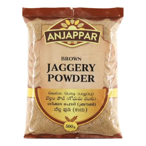 [180024] Anjappar Jaggery Powder Brown 500g