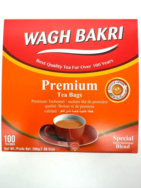 [250004] Wagh Bakri Premium Tea Bags 200g